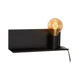 SEBO  Wall Light E27/40W L35 W12 H12cm Black