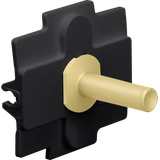 Niko Toggle for single switch functions, alu gold