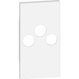 L.NOW-TV SOCKET COVER 2M WHITE