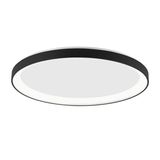 3000K Triac Dimmable Sandy Black Aluminium   & Acrylic  LED 40 Watt 230 Volt  2554Lm IP20   D: 48 H: 6 cm