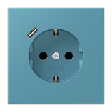 SCHUKO socket with USB type C LC32031 LC1520-18C212