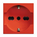 CLASSIA - GERMAN/ITA  SOCKET 10/16A RED