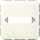 Centre plate for D-subminiature sockets 594-1