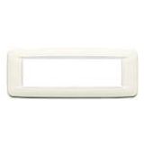 Round plate 7M Bright arctic white