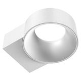 ELIA OL - WALL LIGHT LED LED - STAND ALONE - WIDE OPAL - 3000 K - WHITE