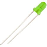 3 Single Led 1.7V 20mA DC Diffused Green 30Khrs