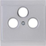 Antenna cover plate for antenna socket T