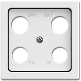 1743-04-84 CoverPlates (partly incl. Insert) future®, Busch-axcent®, solo®; carat® Studio white