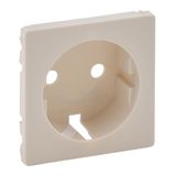 Cover plate Valena Life - 2P+E socket - German standard - ivory