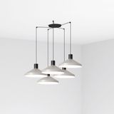 KOMBO GREY PENDANT LAMP ø400 1X E27 5L