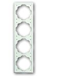 1724-774 Cover Frame carat® studio white matt