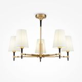 Modern Vesper Pendant Lamp White with Gold