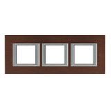 AXOLUTE - PL 2X3P 71MM ORIZZ LEGNO WENGE'