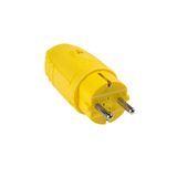 Rubber plug yellow