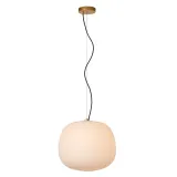 ELYSEE Pendant light-Opal-Ø38-1xE27-40W-Glass