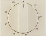 Centre plate for mechanical timer, arsys, white glossy