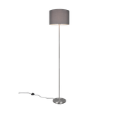 Hotel floor lamp E27 grey