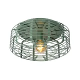 Lucide MELOPEE - Flush ceiling light - Ø 45 cm - 1xE27 - Turquoise