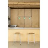 STUDIO PENDANT LAMP LINEAR GREEN SHADE S 1XE14