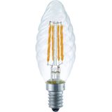 LED E14 Fila Twisted Candle C35x100 230V 250Lm 4W 922 AC Clear Dim