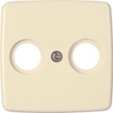 Antenna cover plate for antenna socket T