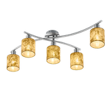 Garda ceiling lamp 5xE14 gold