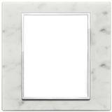 Plate 8(4+4)M stone Carrara white