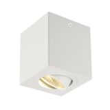 TRILEDO SQUARE CL downlight, matt white, 6W, 38ø, 3000K