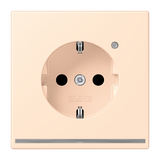 SCHUKO socket with LED pilot light LC321 LC1520-OLNW238