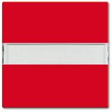 2510 NLI-917 CoverPlates (partly incl. Insert) Busch-balance® SI Red