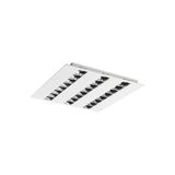 OPTIX RECESSED 600x600 3L TUNABLE WHITE ALU SSC01