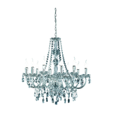 Luster chandelier 10-pc 10xE14 transparent