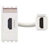 HDMI outlet white