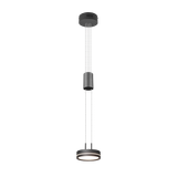 Franklin LED pendant 1-pc anthracite