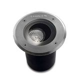 Recessed uplighting IP65-IP67 Gea GU10 Round  Deep GU10 50W AISI 316 stainless steel