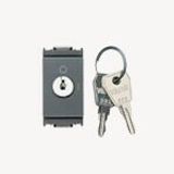 2P 16AX 1-way switch +000-key grey