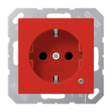 Wcd. ABAS rood slagvast & controlelamp