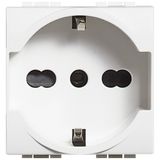 LL - UNEL + 10/16A SOCKET WHITE