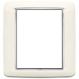 Round plate 8M Bright arctic white