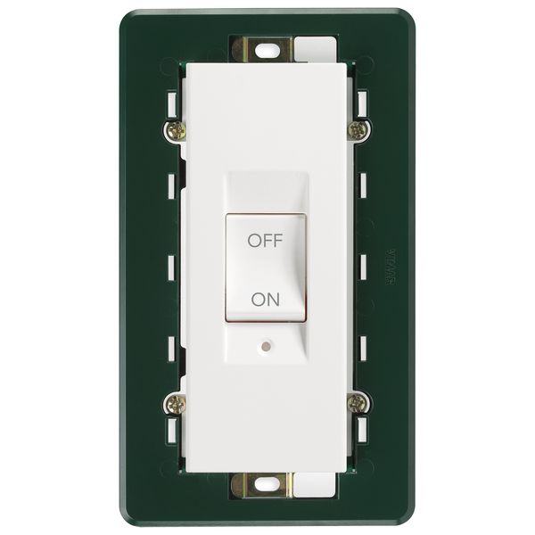 2P 45A 1-way switch 5M white image 1