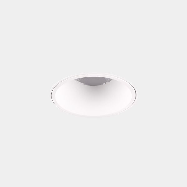 Downlight Play Deco Symmetrical Round Fixed Trimless 11.9W LED warm-white 2700K CRI 90 19.1º Trimless/White IP54 1106lm image 1