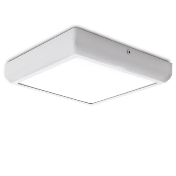 LED Downlight 12W SQ z/a 3000K DL-IS17012C 175x175LFI image 1