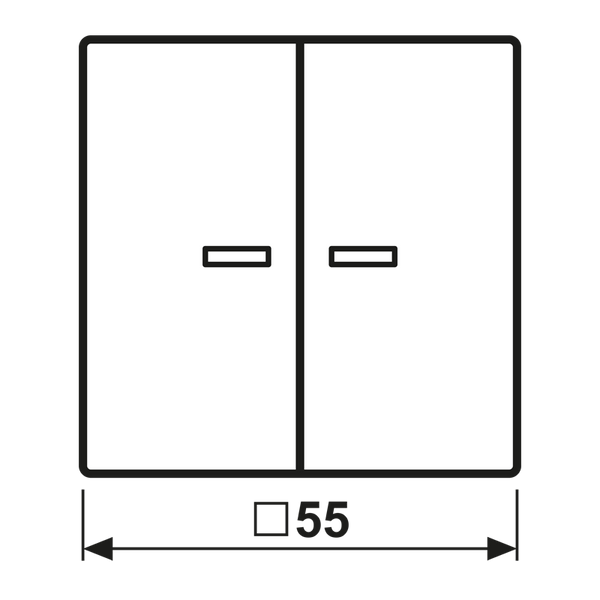 ENet push-button universal 1-gang FMA1701BFPWWM image 4