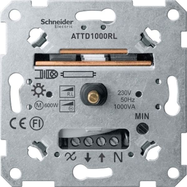 Rotary dimmer insert for inductive load, 60-1000 VA image 2