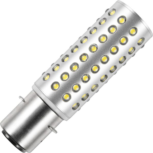 LED P28s T32x110 24V 550Lm 5W 865 DC Anodized Alu IP66 image 1