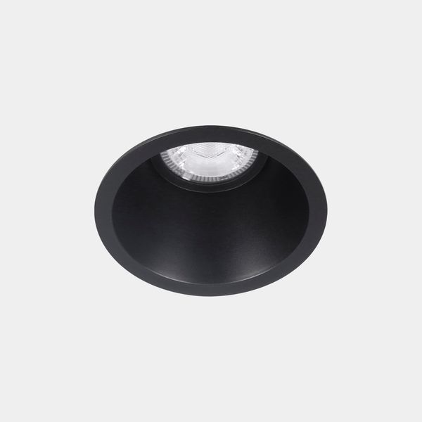 Downlight Lite ø105mm 6.7W LED warm-white 2700K CRI 80 30.2º ON-OFF Black IN IP20 / OUT IP54 595lm image 1