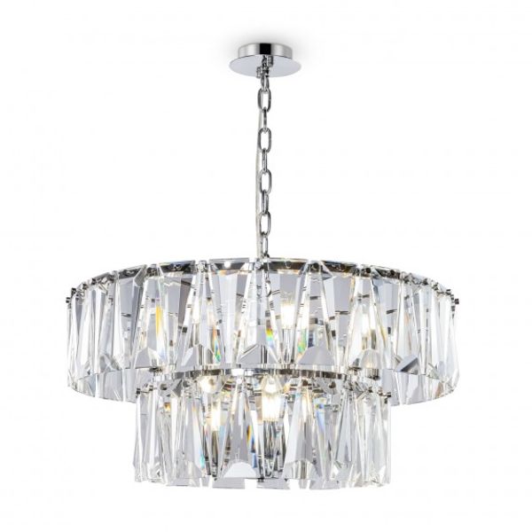 Modern Puntes Pendant Lamp Chrome image 3