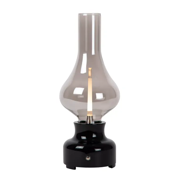 Lucide PETROL - Table lamp - LED - 3 StepDim - Black image 1