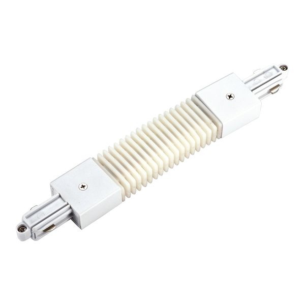 Flex coupler for 1-phase high-voltage track, white image 1