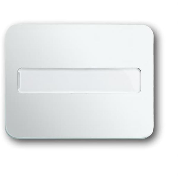 1781-24G CoverPlates (partly incl. Insert) carat® Studio white image 1